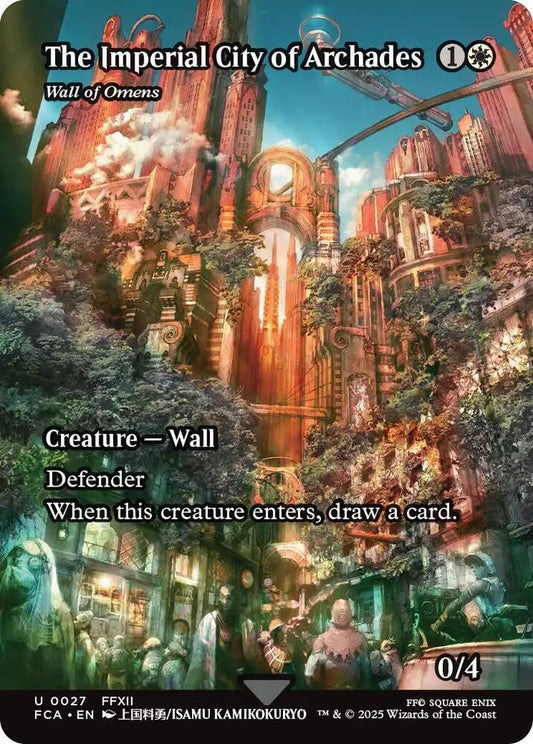 The Imperial City of Archades - Wall of Omens (Showcase) - FINAL FANTASY: Through the Ages - U - 27