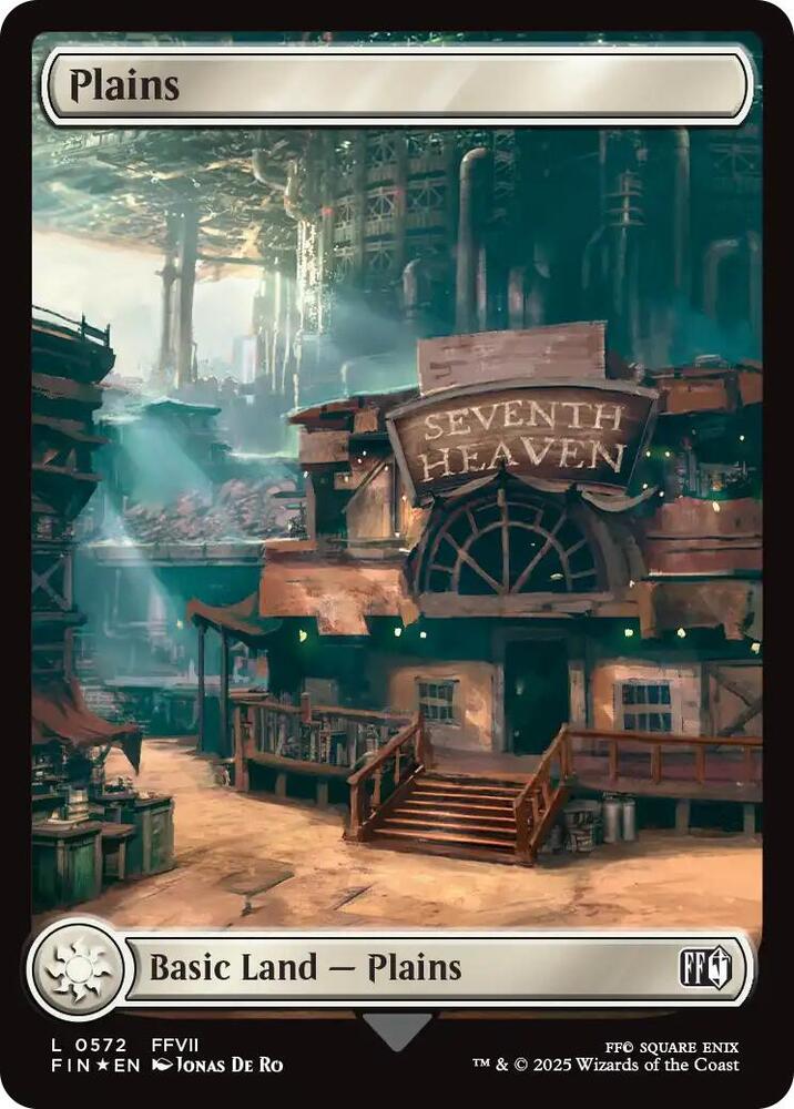 Plains (0572) (Surge Foil) - FINAL FANTASY - L - 572
