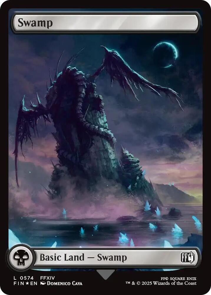 Swamp (0574) (Surge Foil) - FINAL FANTASY - L - 574
