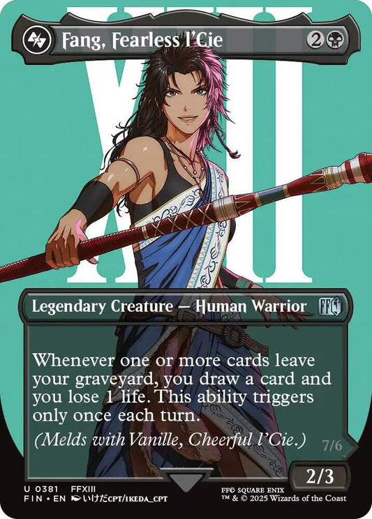 Fang, Fearless l'Cie (Borderless) - FINAL FANTASY - U - 381
