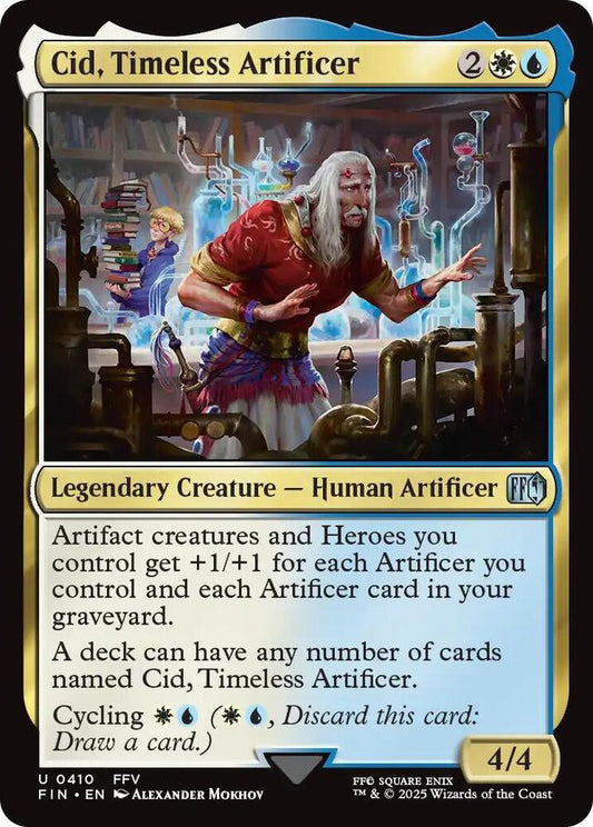 Cid, Timeless Artificer (0410) - FINAL FANTASY - U - 410
