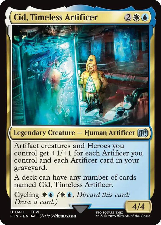 Cid, Timeless Artificer (0411) - FINAL FANTASY - U - 411
