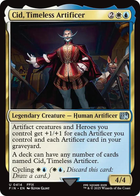Cid, Timeless Artificer (0414) - FINAL FANTASY - U - 414