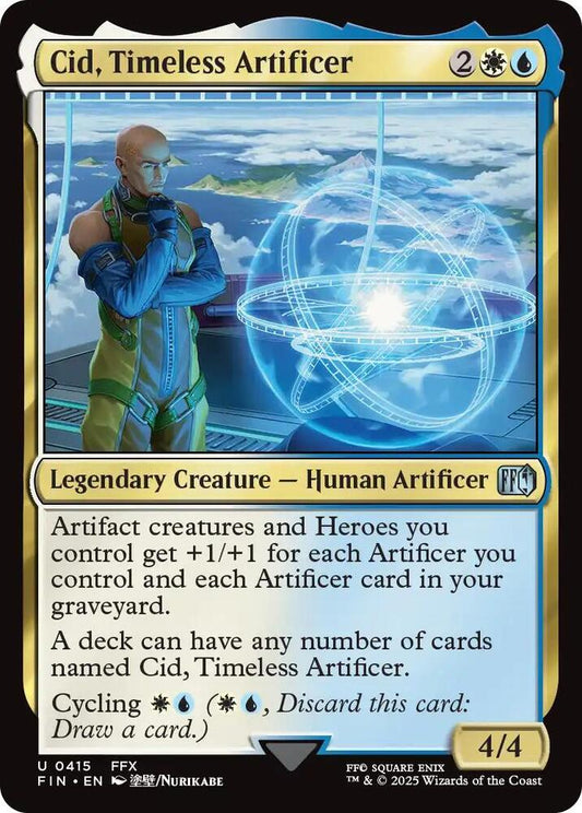 Cid, Timeless Artificer (0415) - FINAL FANTASY - U - 415
