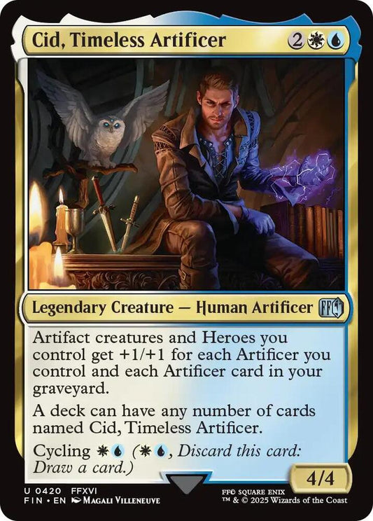Cid, Timeless Artificer (0420) - FINAL FANTASY - U - 420
