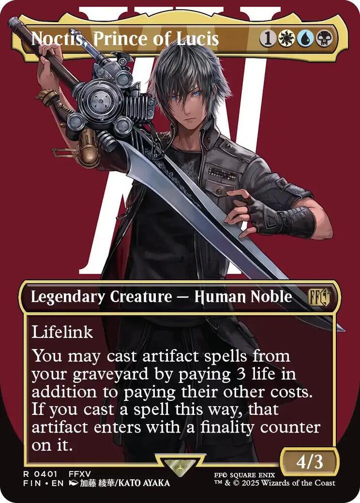 Noctis, Prince of Lucis (Borderless) - FINAL FANTASY - R - 401