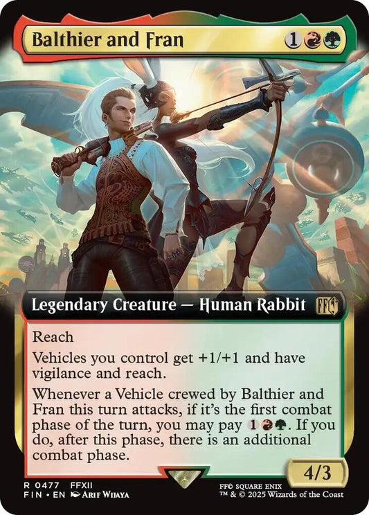 Balthier and Fran (Extended Art) - FINAL FANTASY - R - 477