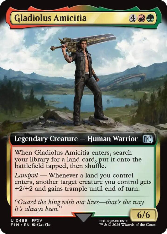 Gladiolus Amicitia (Extended Art) - FINAL FANTASY - U - 489