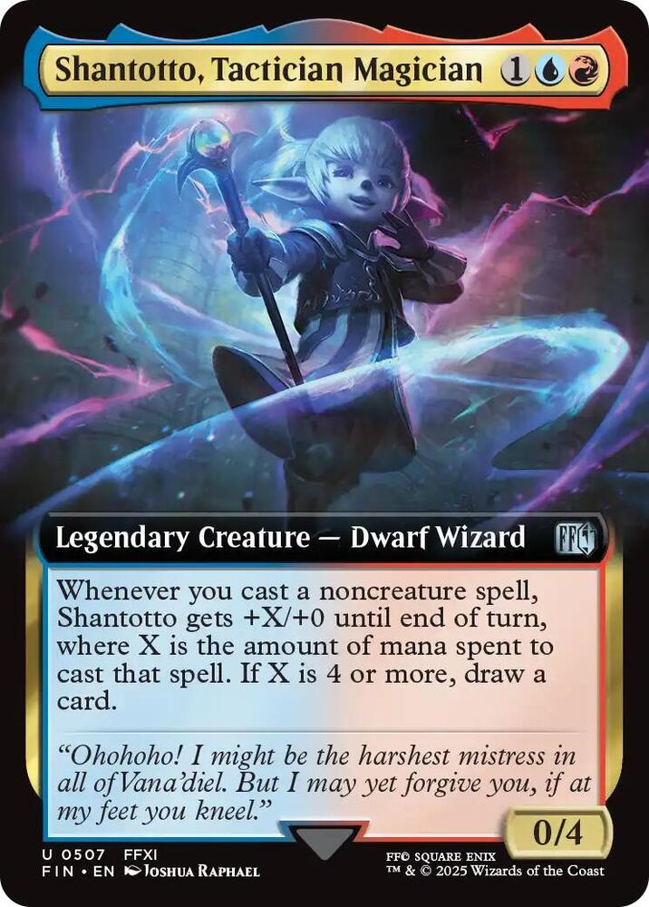 Shantotto, Tactician Magician (Extended Art) - FINAL FANTASY - U - 507