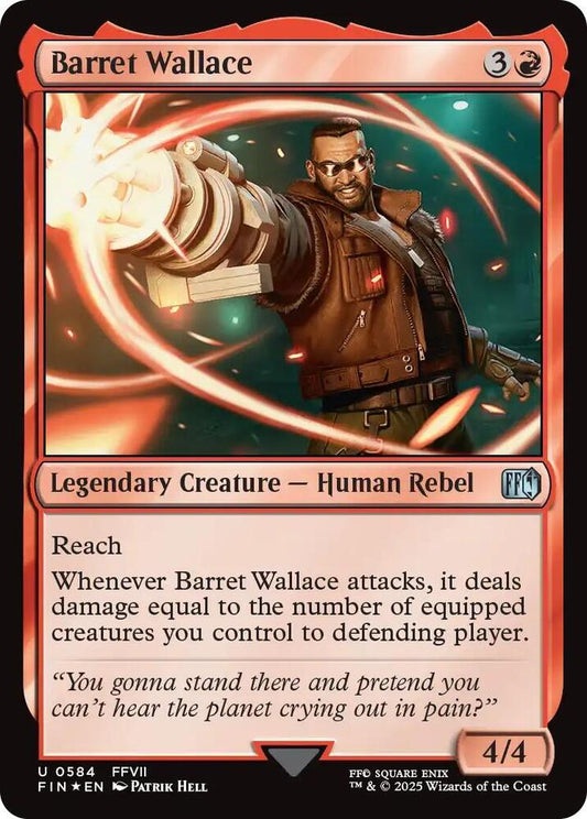 Barret Wallace (Surge Foil) - FINAL FANTASY - U - 584