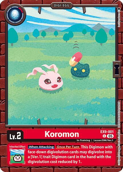 Koromon - Versus Monsters - Common - EX9-001 C