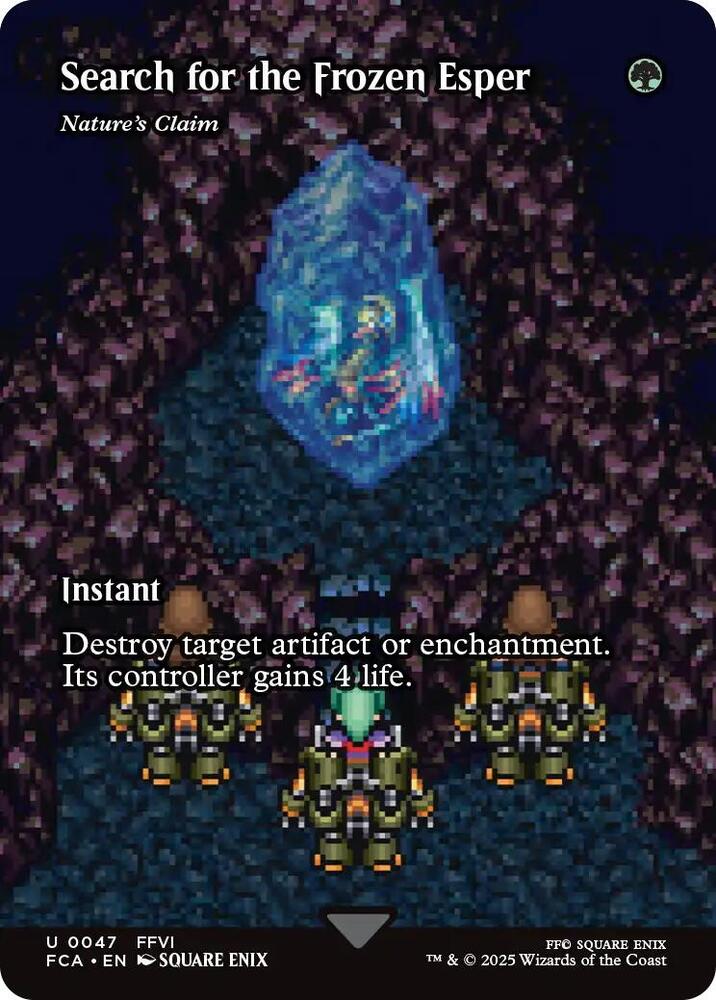 Search for the Frozen Esper - Nature's Claim (Showcase) - FINAL FANTASY: Through the Ages - U - 47