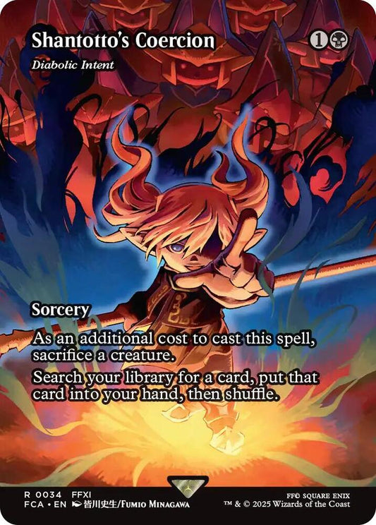Shantotto's Coercion - Diabolic Intent (Showcase) - FINAL FANTASY: Through the Ages - R - 34