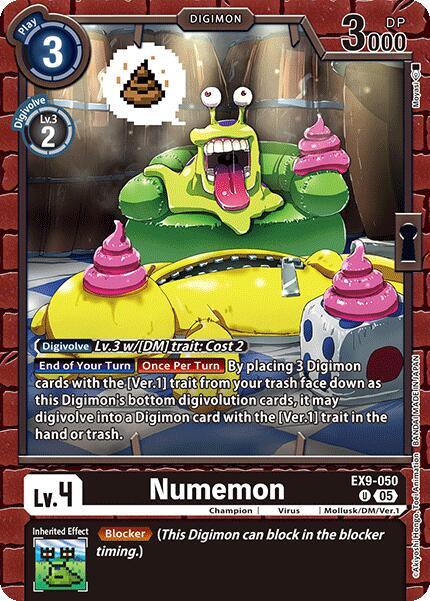 Numemon - Versus Monsters - Uncommon - EX9-050 U
