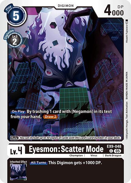 Eyesmon: Scatter Mode - Versus Monsters - Common - EX9-048 C