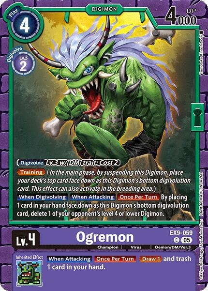 Ogremon - Versus Monsters - Common - EX9-059 C