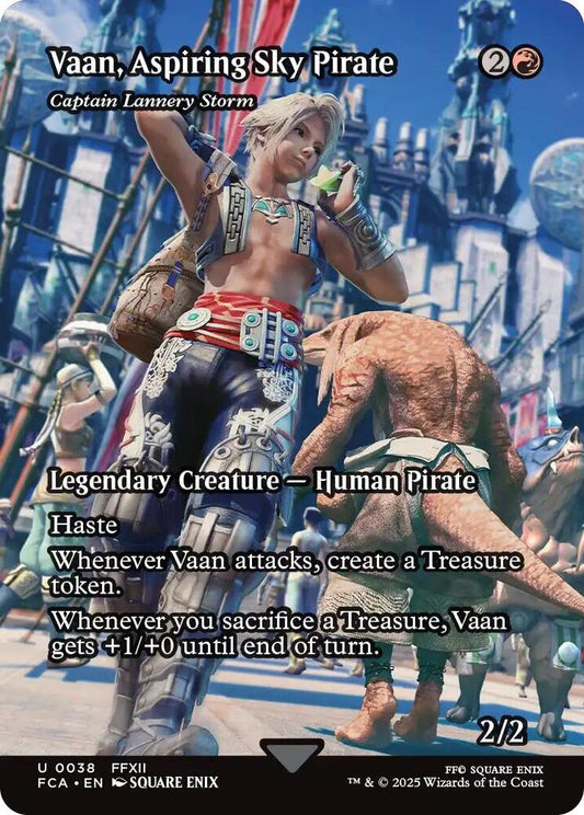 Vaan, Aspiring Sky Pirate - Captain Lannery Storm (Showcase) - FINAL FANTASY: Through the Ages - U - 38