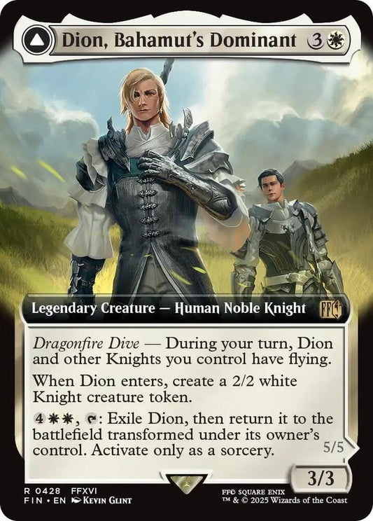 Dion, Bahamut's Dominant (Extended Art) - FINAL FANTASY - R - 428