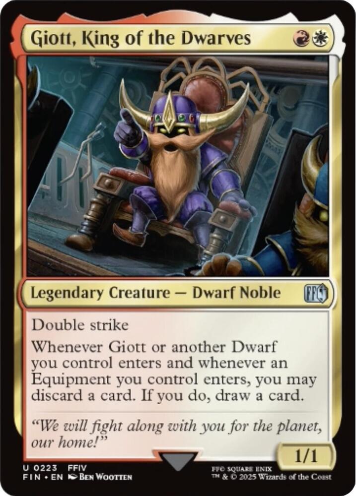 Giott, King of the Dwarves - FINAL FANTASY - U - 223