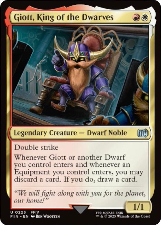 Giott, King of the Dwarves - FINAL FANTASY - U - 223