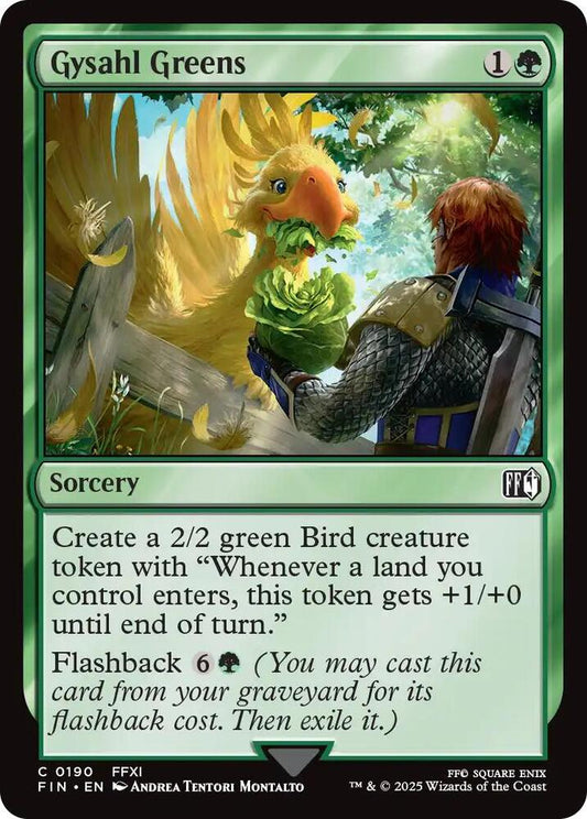Gysahl Greens - FINAL FANTASY - C - 190