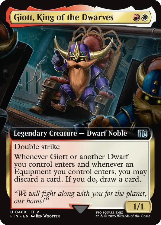 Giott, King of the Dwarves (Extended Art) - FINAL FANTASY - U - 488
