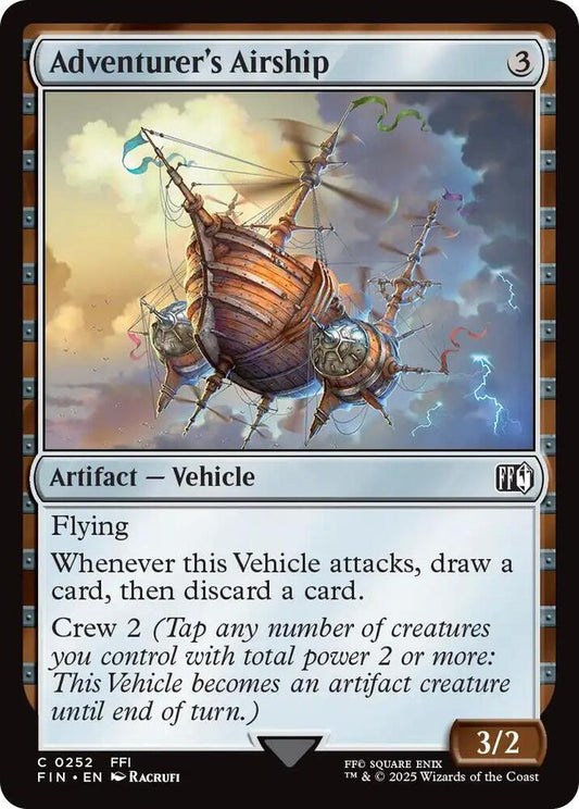 Adventurer's Airship - FINAL FANTASY - C - 252