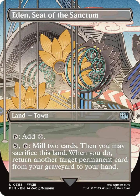 Eden, Seat of the Sanctum (Borderless) - FINAL FANTASY - U - 355