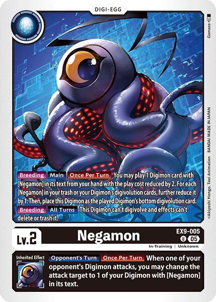 Negamon - Versus Monsters - Uncommon - EX9-005 U