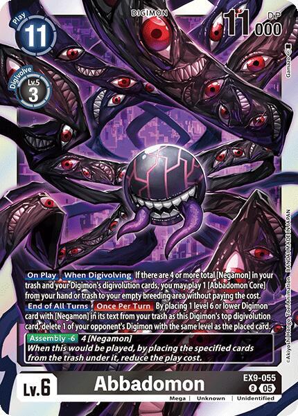 Abbadomon - Versus Monsters - Rare - EX9-055 R