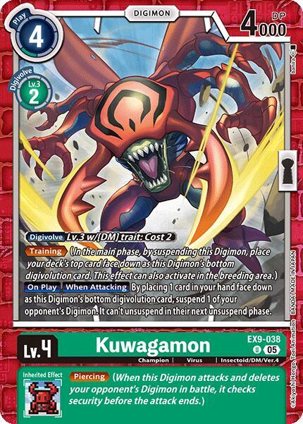 Kuwagamon - Versus Monsters - Uncommon - EX9-038 U