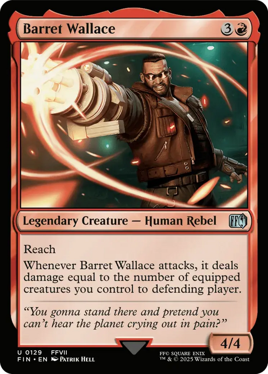 Barret Wallace - FINAL FANTASY - U - 129