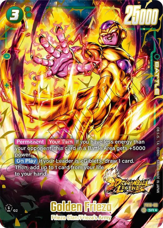 Golden Frieza (Bonus Pack Alternate Art) - Starter Deck 10: Giblet - Super Rare - FS10-03
