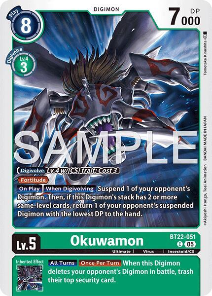 Okuwamon - Cyber Eden - Common - BT22-051 C