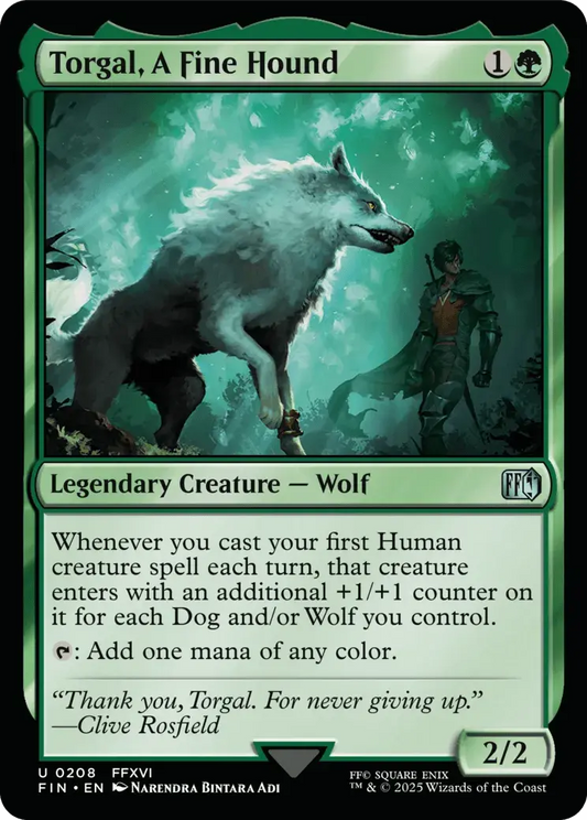 Torgal, A Fine Hound - FINAL FANTASY - U - 208