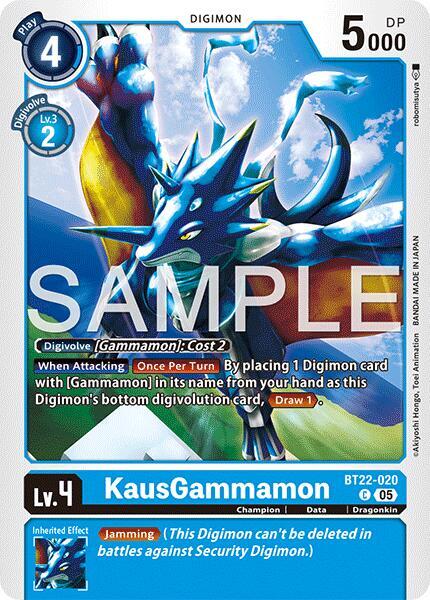 KausGammamon - Cyber Eden - Common - BT22-020 C