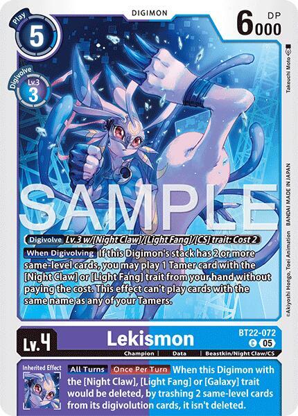 Lekismon - Cyber Eden - Common - BT22-072 C