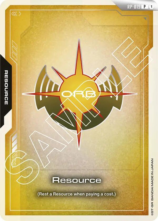 Resource (RP-019) (United Emirates of Orb) - Promotional Resource Tokens - Promo - RP-019
