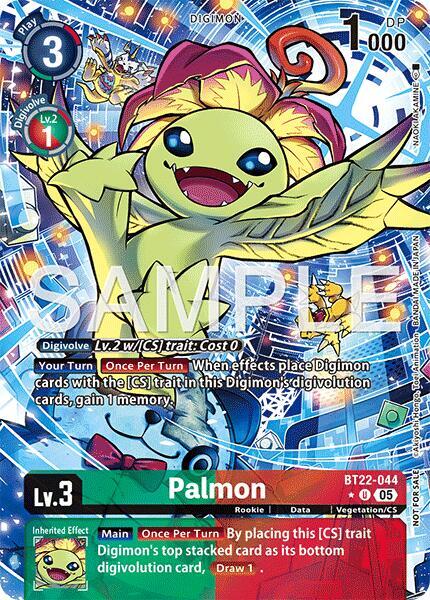 Palmon (Box Topper) - Cyber Eden - Uncommon - BT22-044 U