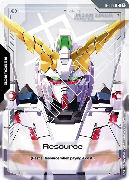 Resource (R-003) - Newtype Rising - Common - R-003