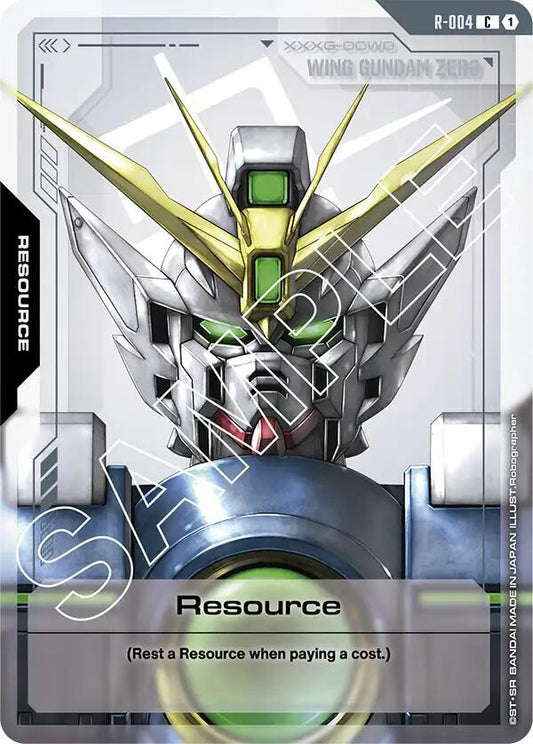 Resource (R-004) - Newtype Rising - Common - R-004