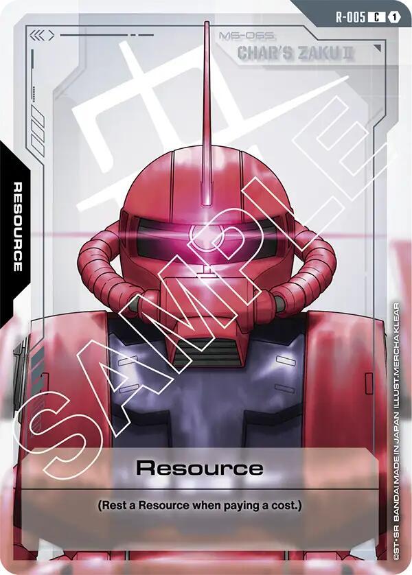 Resource (R-005) - Newtype Rising - Common - R-005