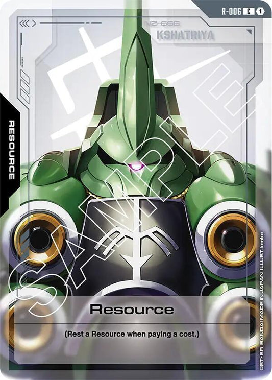 Resource (R-006) - Newtype Rising - Common - R-006