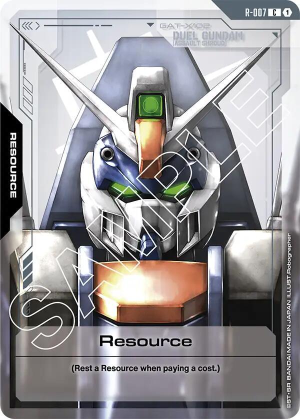 Resource (R-007) - Newtype Rising - Common - R-007