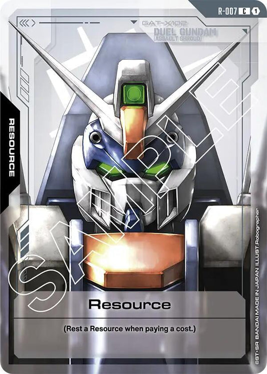 Resource (R-007) - Newtype Rising - Common - R-007