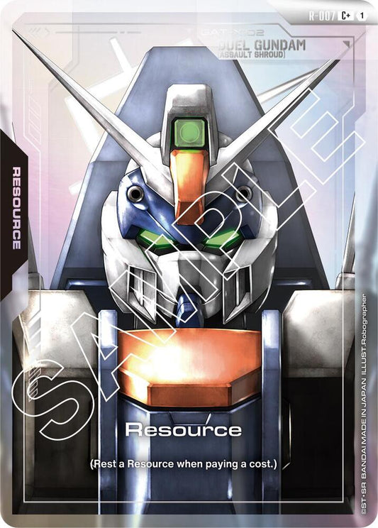 Resource (R-007) (C+) - Newtype Rising - C+ - R-007