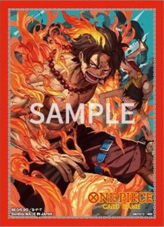 Official Sleeves: TCG+ Store Edition Vol. 5 - Portgas.D.Ace (70-Pack)