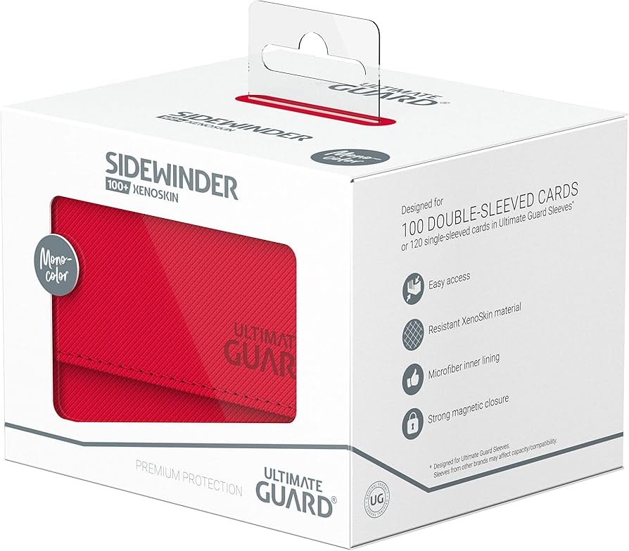 Sidewinder Xenoskin ULTIMATE GUARD 100+ Red