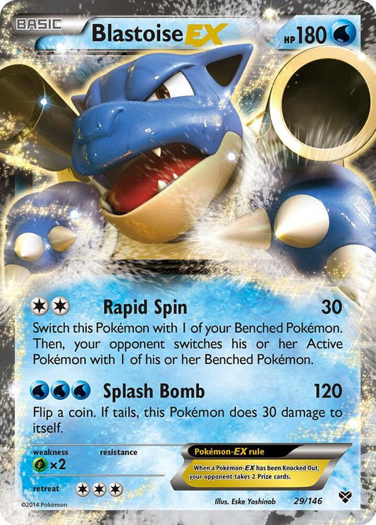 Blastoise EX - XY Base Set - Ultra Rare - 29/146