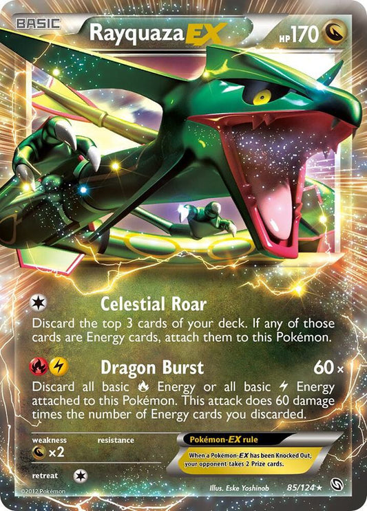 Rayquaza EX - Dragons Exalted - Ultra Rare - 85/124